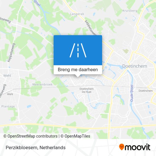 Perzikbloesem kaart