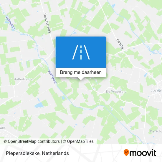 Piepersdiekske kaart