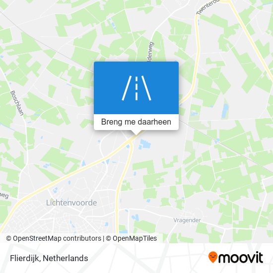 Flierdijk kaart