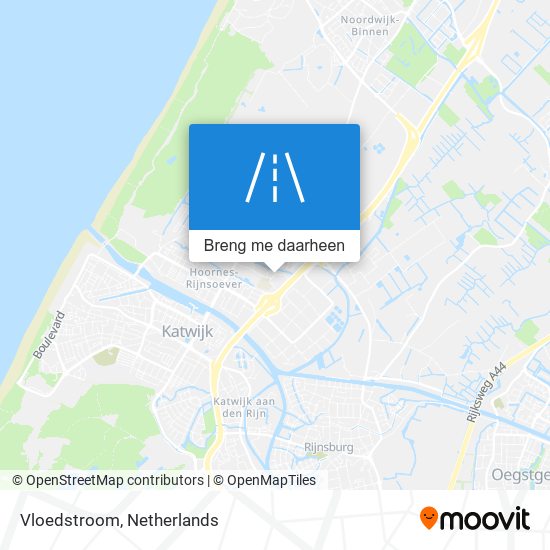 Vloedstroom kaart