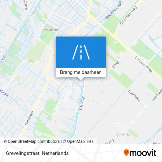Grevelingstraat kaart