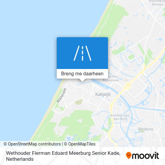 Wethouder Fierman Eduard Meerburg Senior Kade kaart