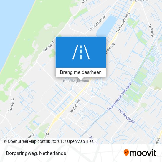 Dorpsringweg kaart