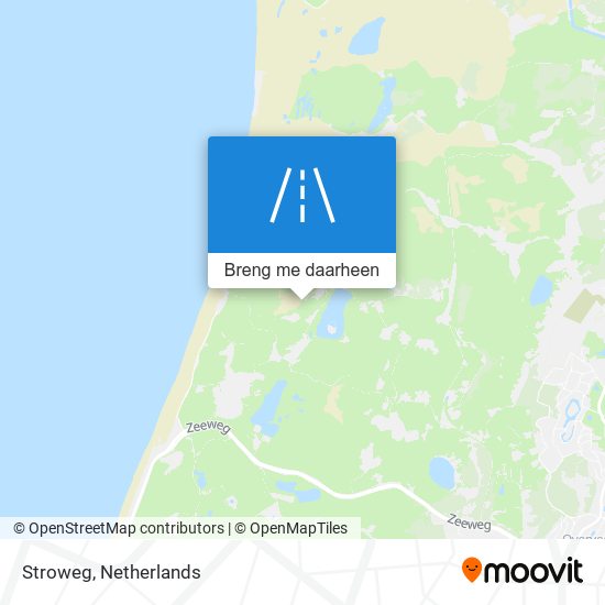 Stroweg kaart