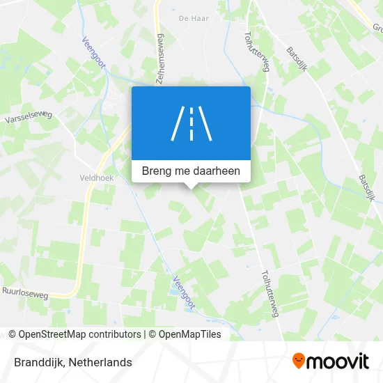 Branddijk kaart