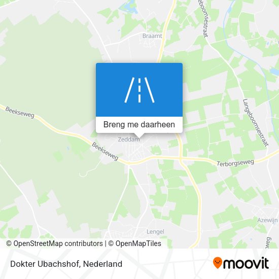 Dokter Ubachshof kaart