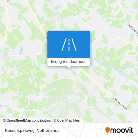 Bessinkpasweg kaart