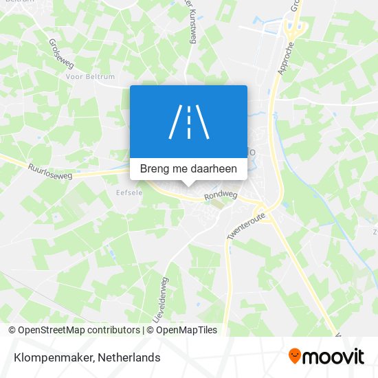 Klompenmaker kaart