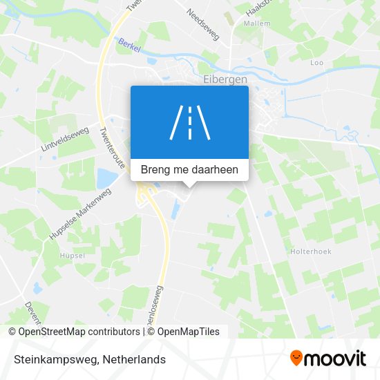Steinkampsweg kaart