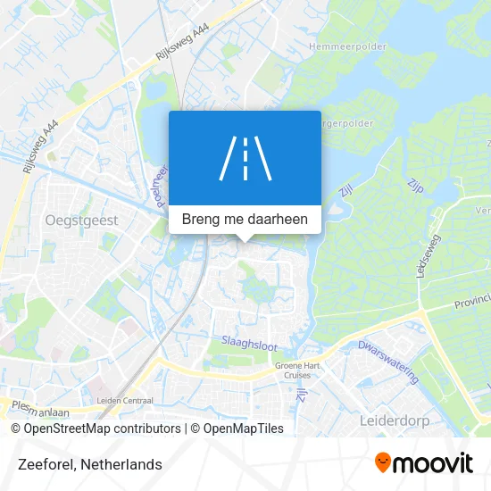 Zeeforel kaart