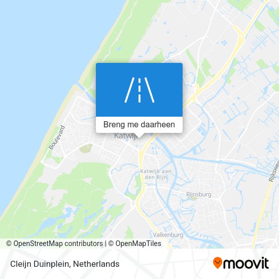 Cleijn Duinplein kaart