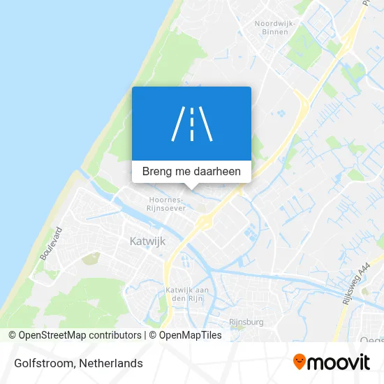Golfstroom kaart
