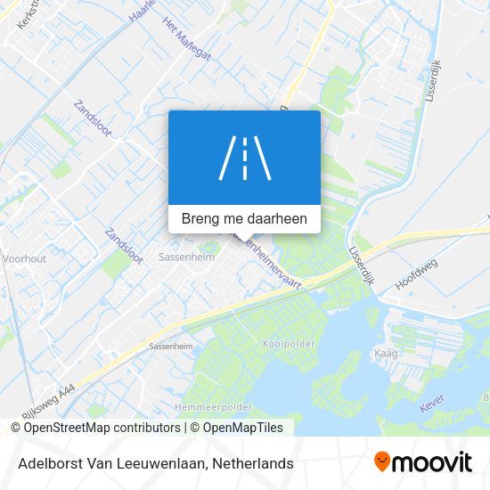 Adelborst Van Leeuwenlaan kaart