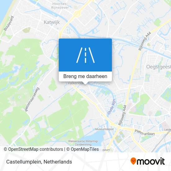 Castellumplein kaart