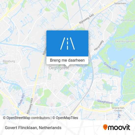 Govert Flincklaan kaart