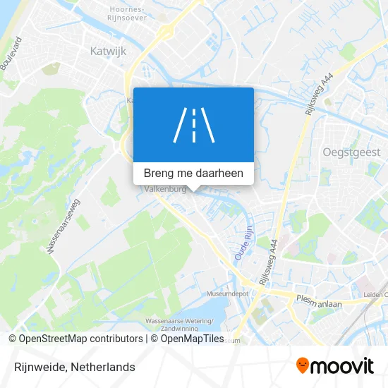 Rijnweide kaart