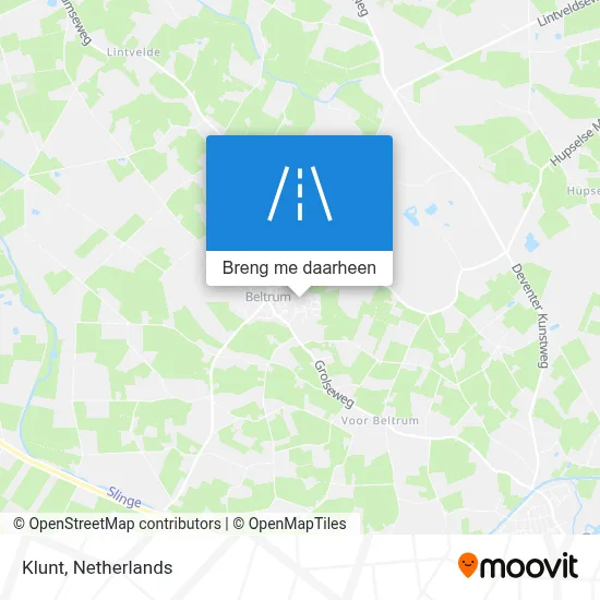 Klunt kaart