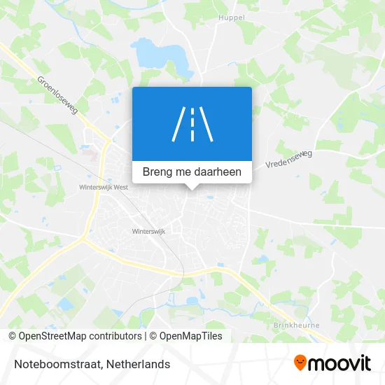 Noteboomstraat kaart