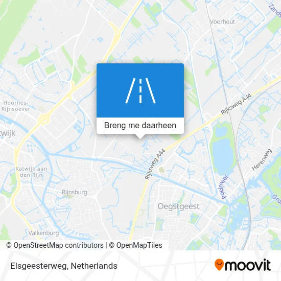 Elsgeesterweg kaart