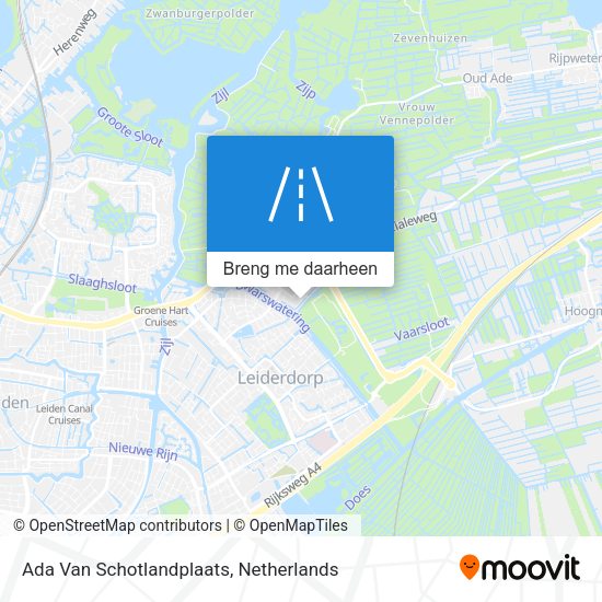 Ada Van Schotlandplaats kaart