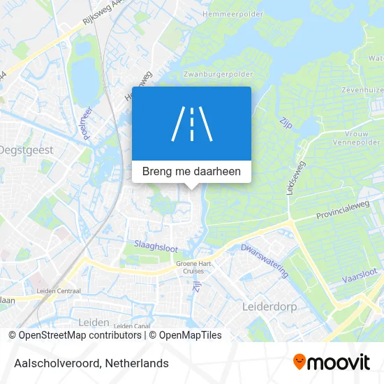 Aalscholveroord kaart