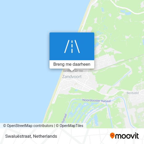 Swaluëstraat kaart