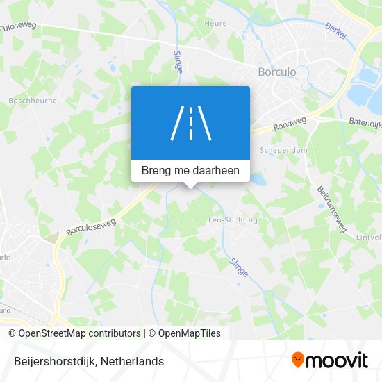 Beijershorstdijk kaart