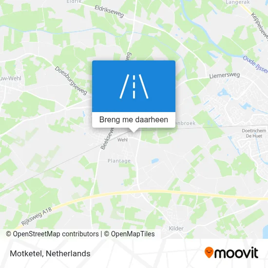 Motketel kaart