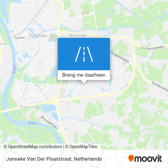 Janneke Van Der Plaatstraat kaart