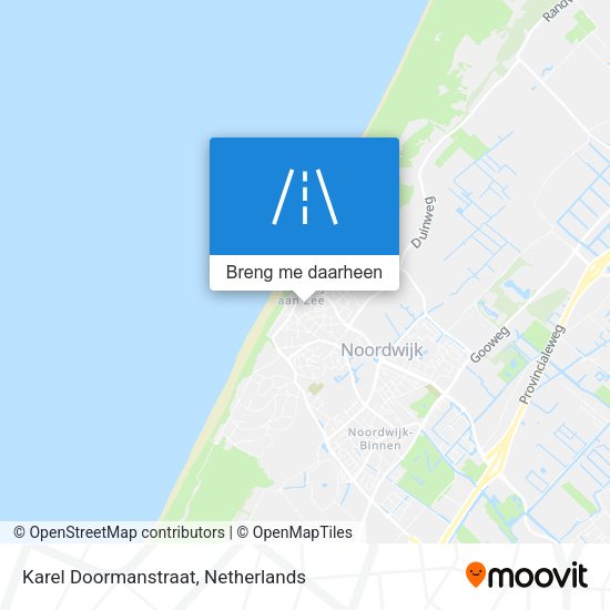 Karel Doormanstraat kaart