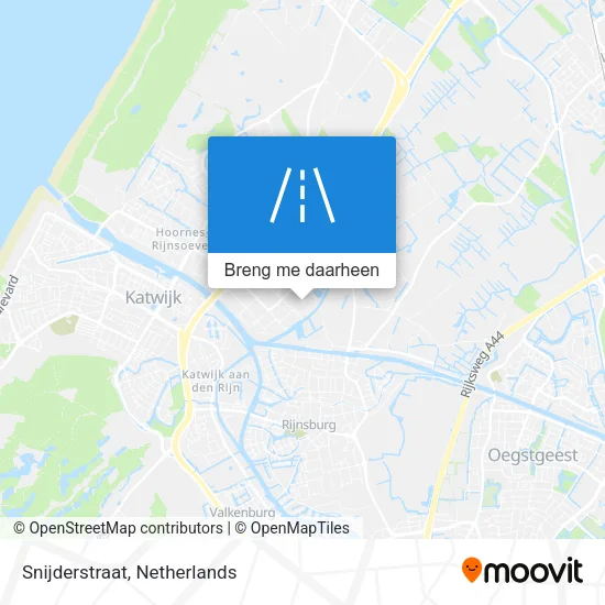 Snijderstraat kaart