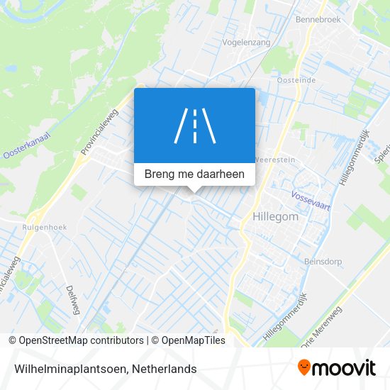 Wilhelminaplantsoen kaart