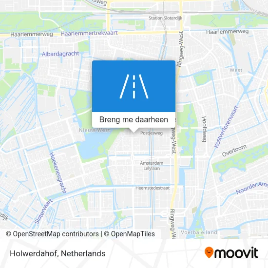 Holwerdahof kaart