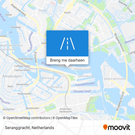 Seranggracht kaart