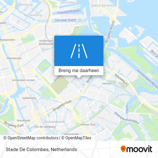 Stade De Colombes kaart