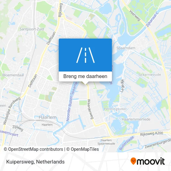 Kuipersweg kaart