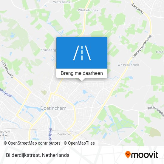 Bilderdijkstraat kaart
