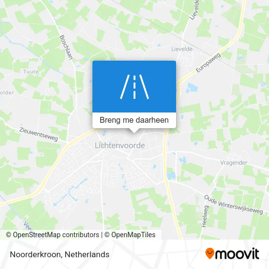 Noorderkroon kaart