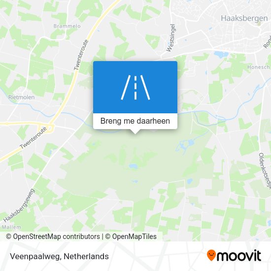 Veenpaalweg kaart