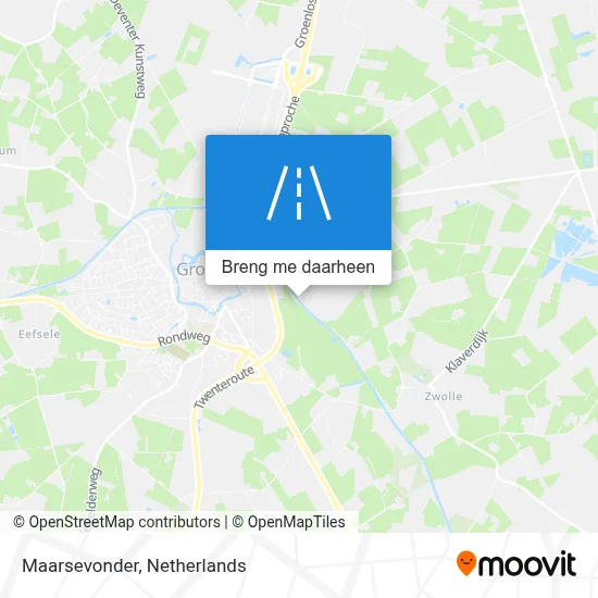 Maarsevonder kaart