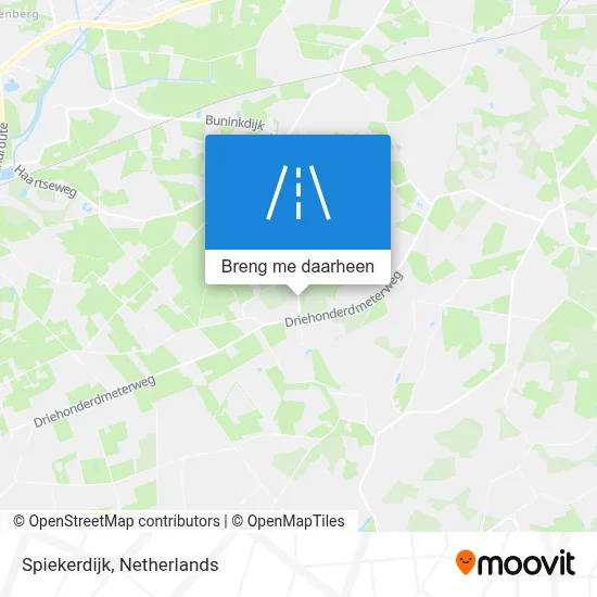 Spiekerdijk kaart