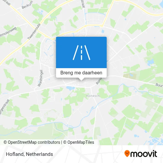 Hofland kaart