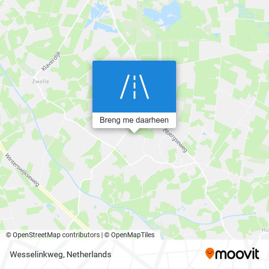 Wesselinkweg kaart