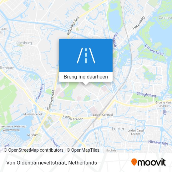 Van Oldenbarneveltstraat kaart