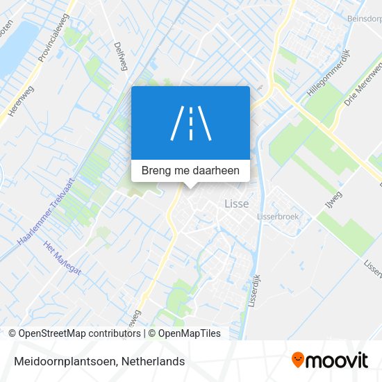 Meidoornplantsoen kaart