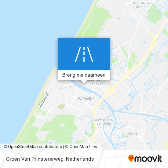 Groen Van Prinstererweg kaart