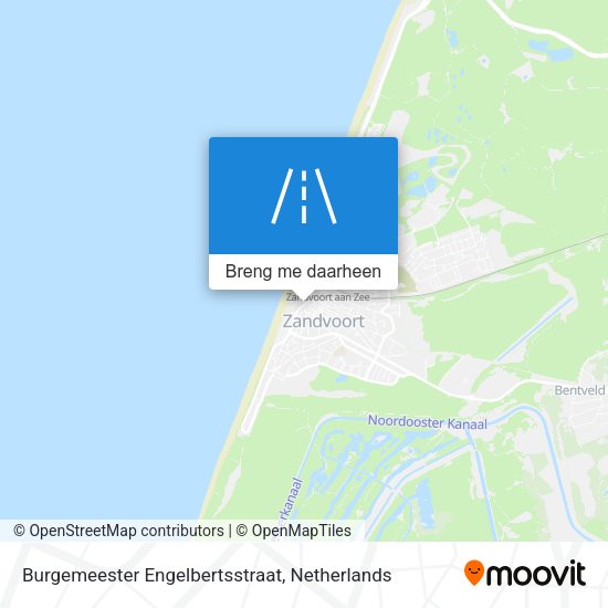 Burgemeester Engelbertsstraat kaart