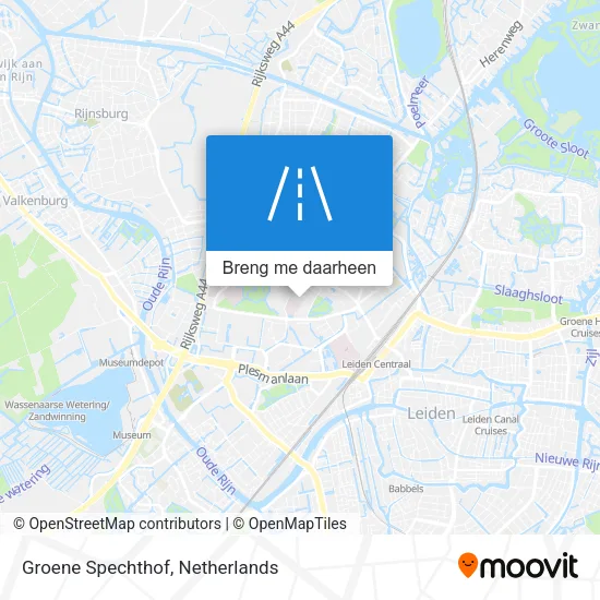 Groene Spechthof kaart