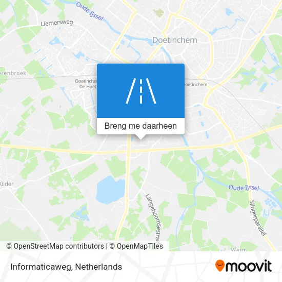Informaticaweg kaart