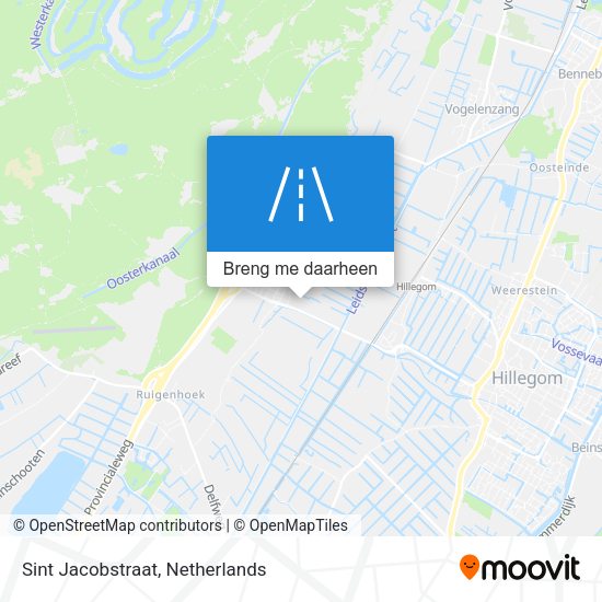 Sint Jacobstraat kaart